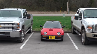 It's Impossible To Return A Fist Bump When You're In An Autozam AZ-1